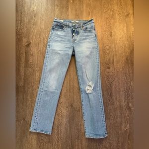 Levi’s wedgie straight jeans